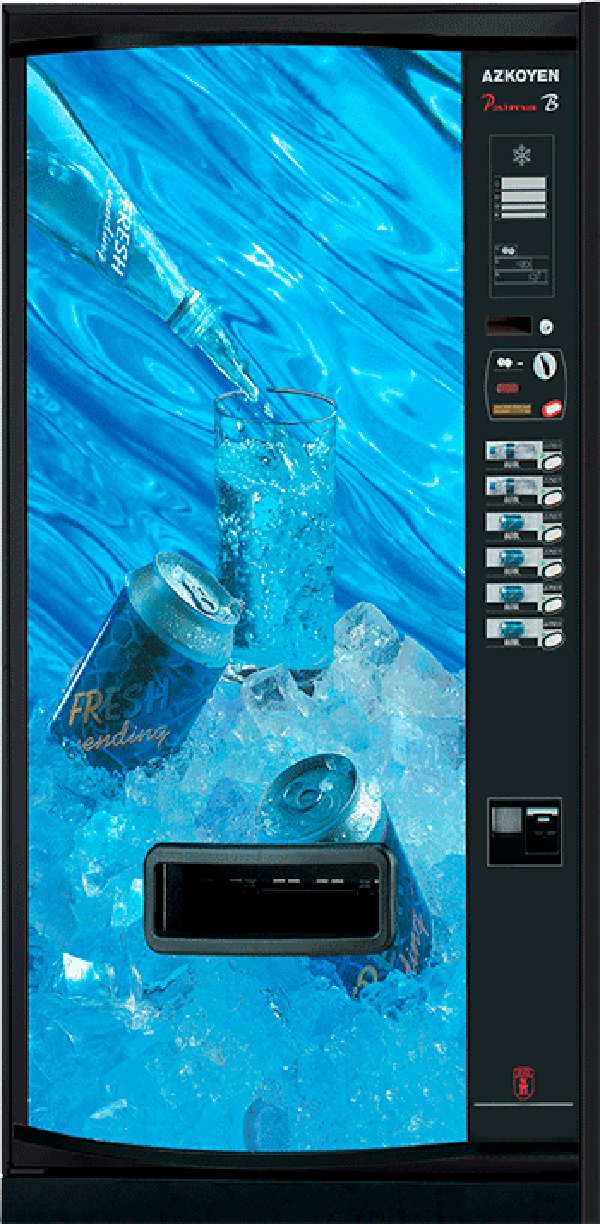 Drikkeautomat – Azkoyen Palma B6G - 4